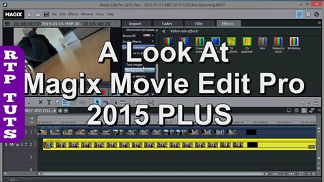 Tips for Using Magix Movie Edit Pro